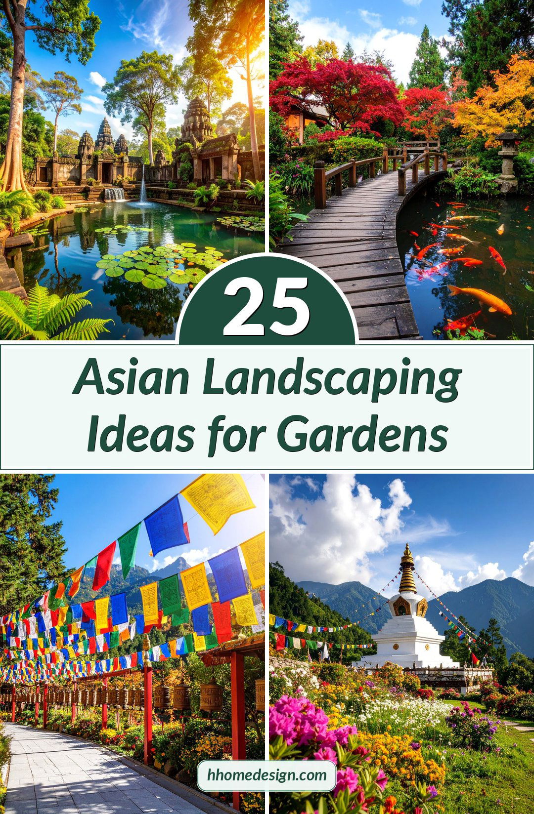 25 Asian Landscaping Ideas for Gardens