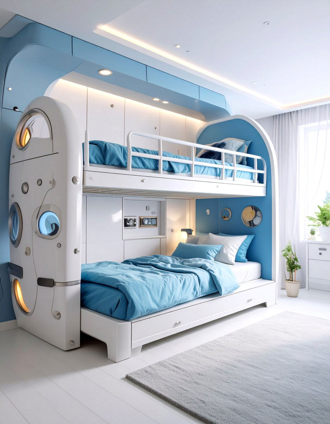 Astronaut Mission Control Center - 25 Space-themed Room Ideas
