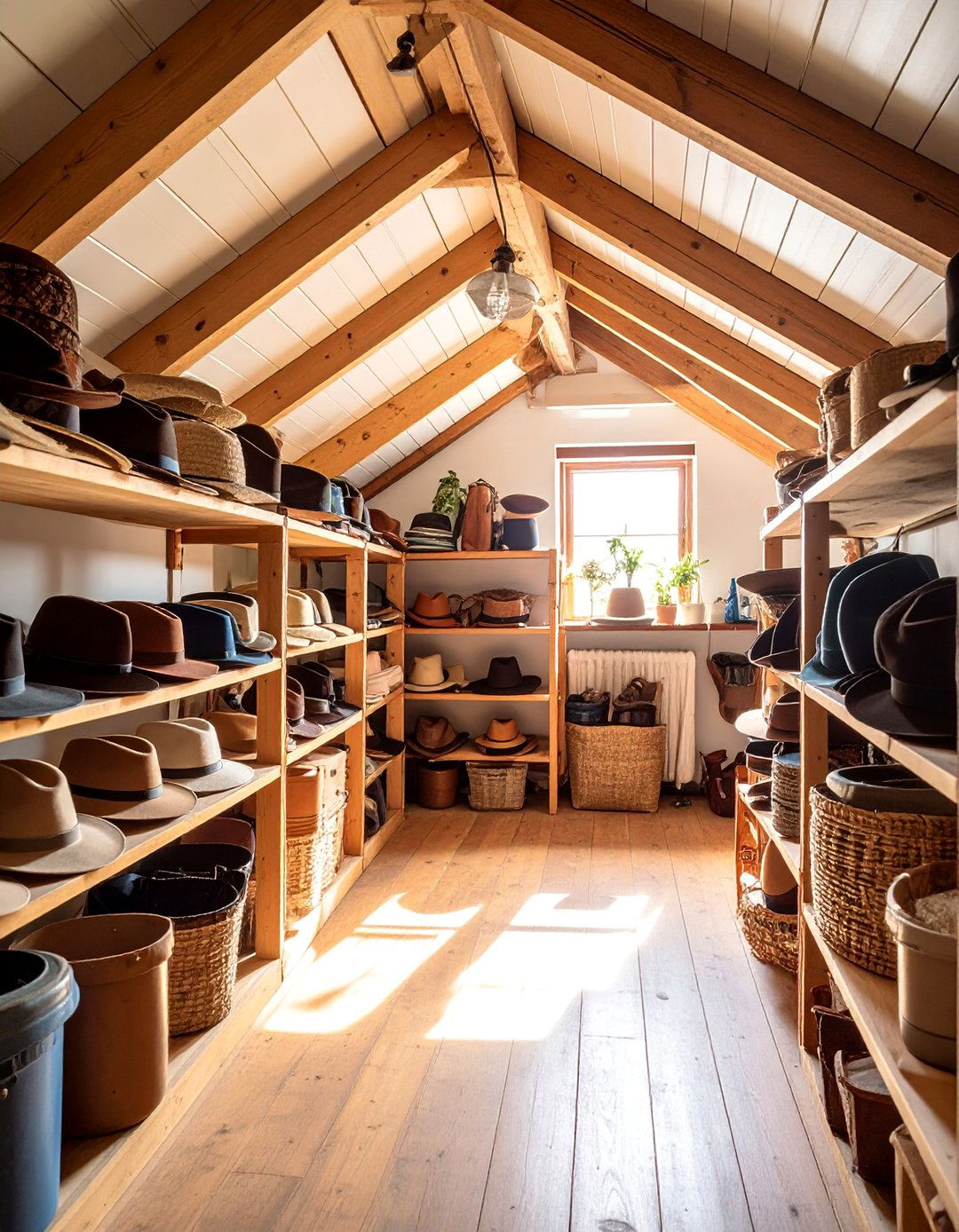 Attic Storage Hat Organization - 25 Hat Storage Ideas