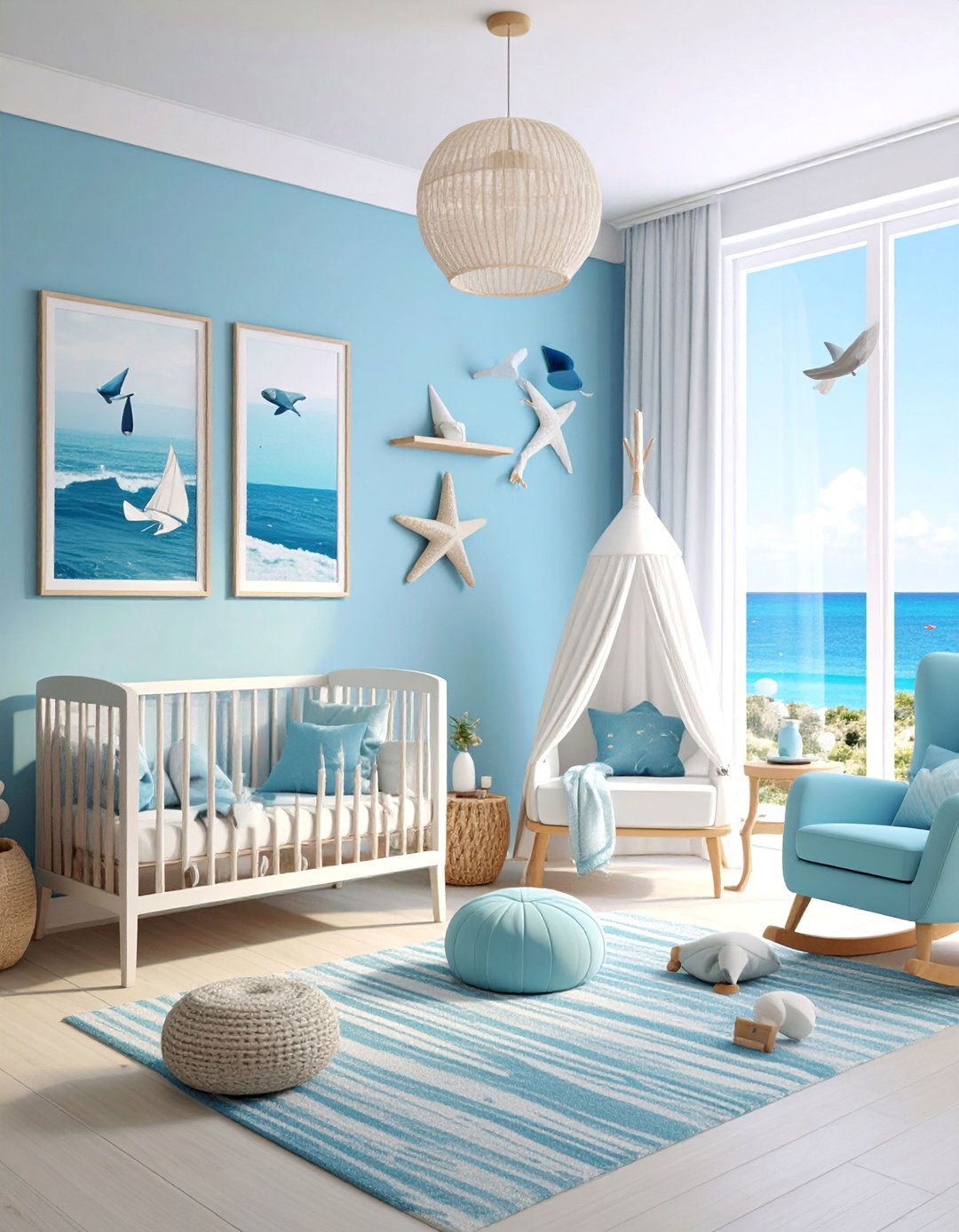 Authentic Ocean Photography Gallery - 25 Ocean-themed Nursery Ideas