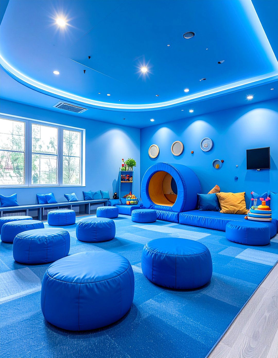 Autism Friendly Sensory Room with Predictable Routines - 25 Sensory Room Ideas