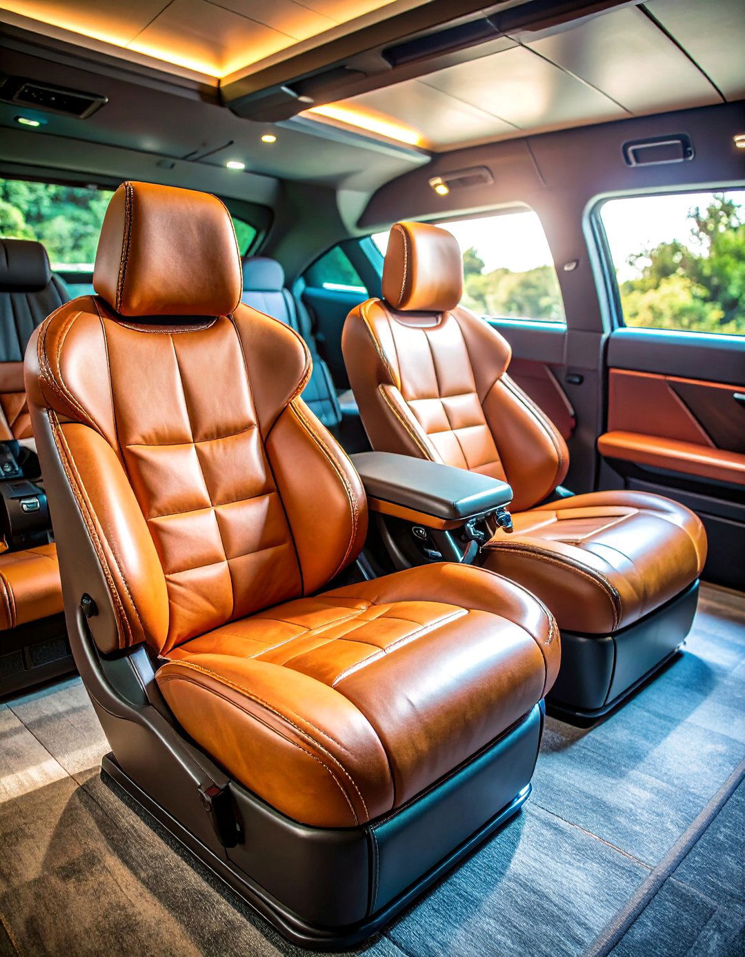 Automotive Themed Bucket Seat Arrangements - 25 Man Cave Seating Ideas