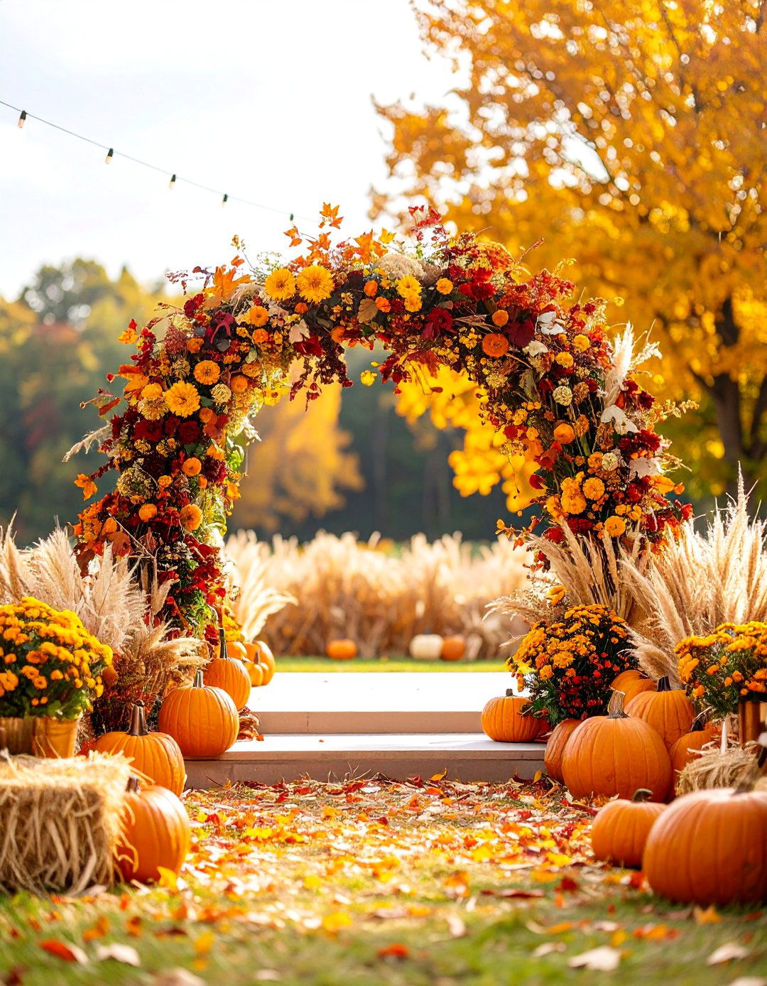 Autumn Boho Wedding with Seasonal Harvest Elements - 25 boho wedding ideas