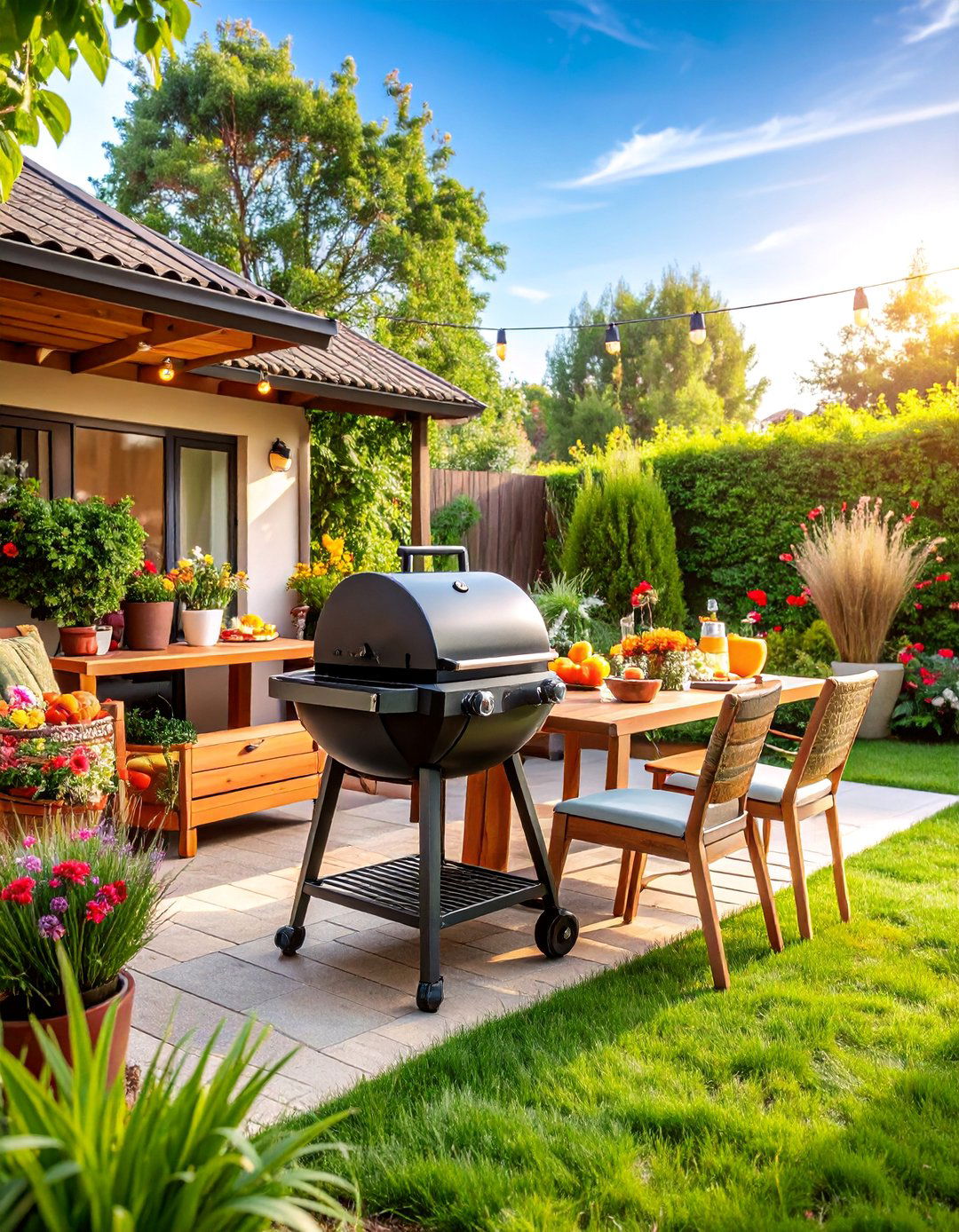 BBQ Grilling Master Basket with Outdoor Cooking Tools - 25 Gift Basket Ideas