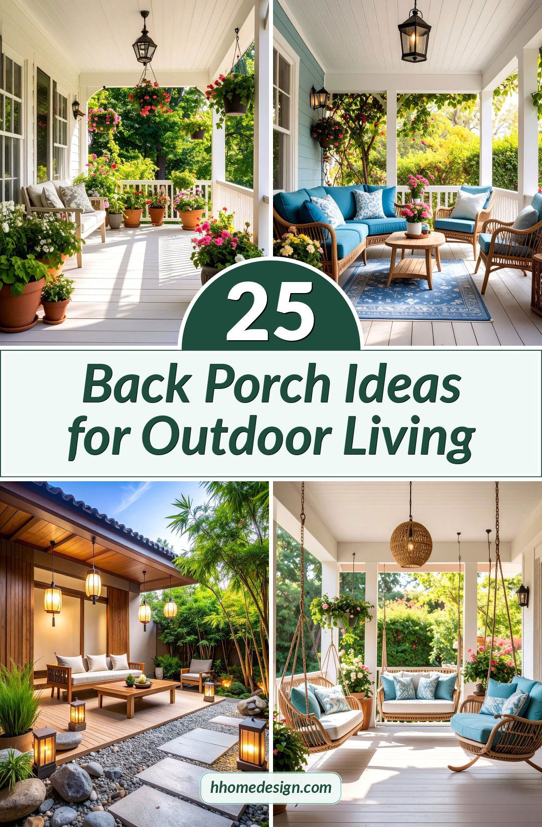 25 Back Porch Ideas for Outdoor Living