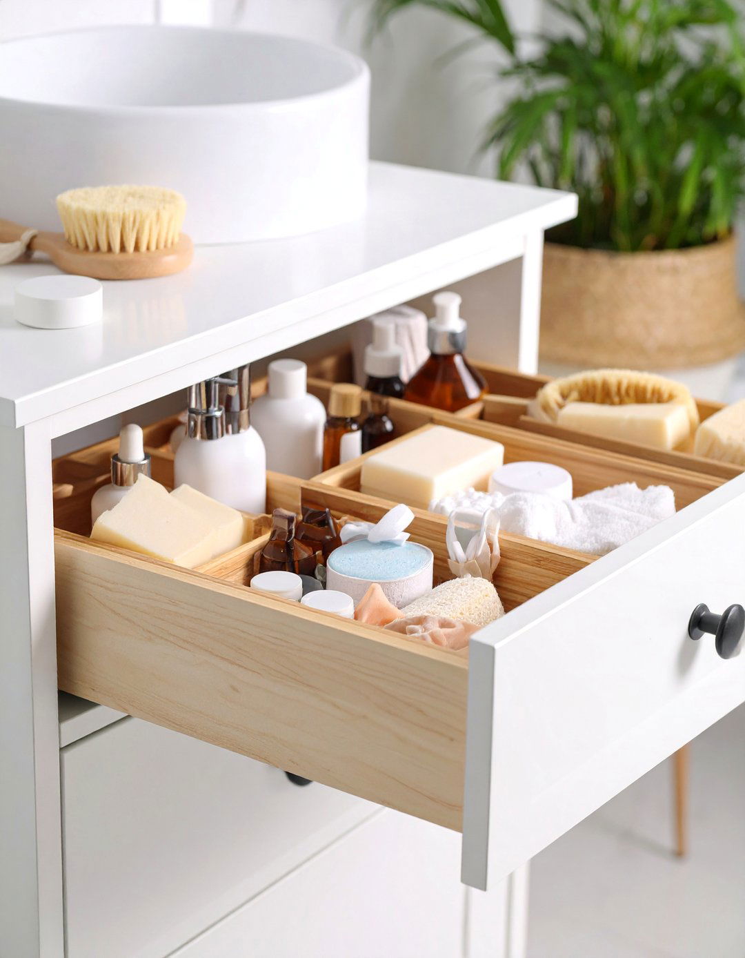 Back Stock Separation Strategy - 25 Bathroom Drawer Organization Ideas