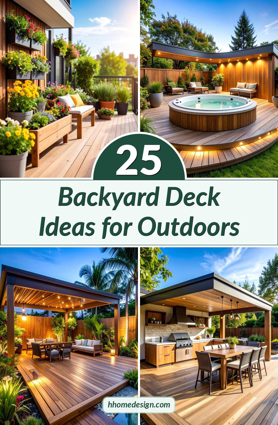 25 Backyard Deck Ideas for Outdoors
