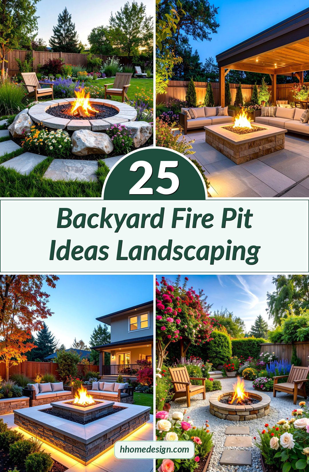 25 Backyard Fire Pit Ideas Landscaping