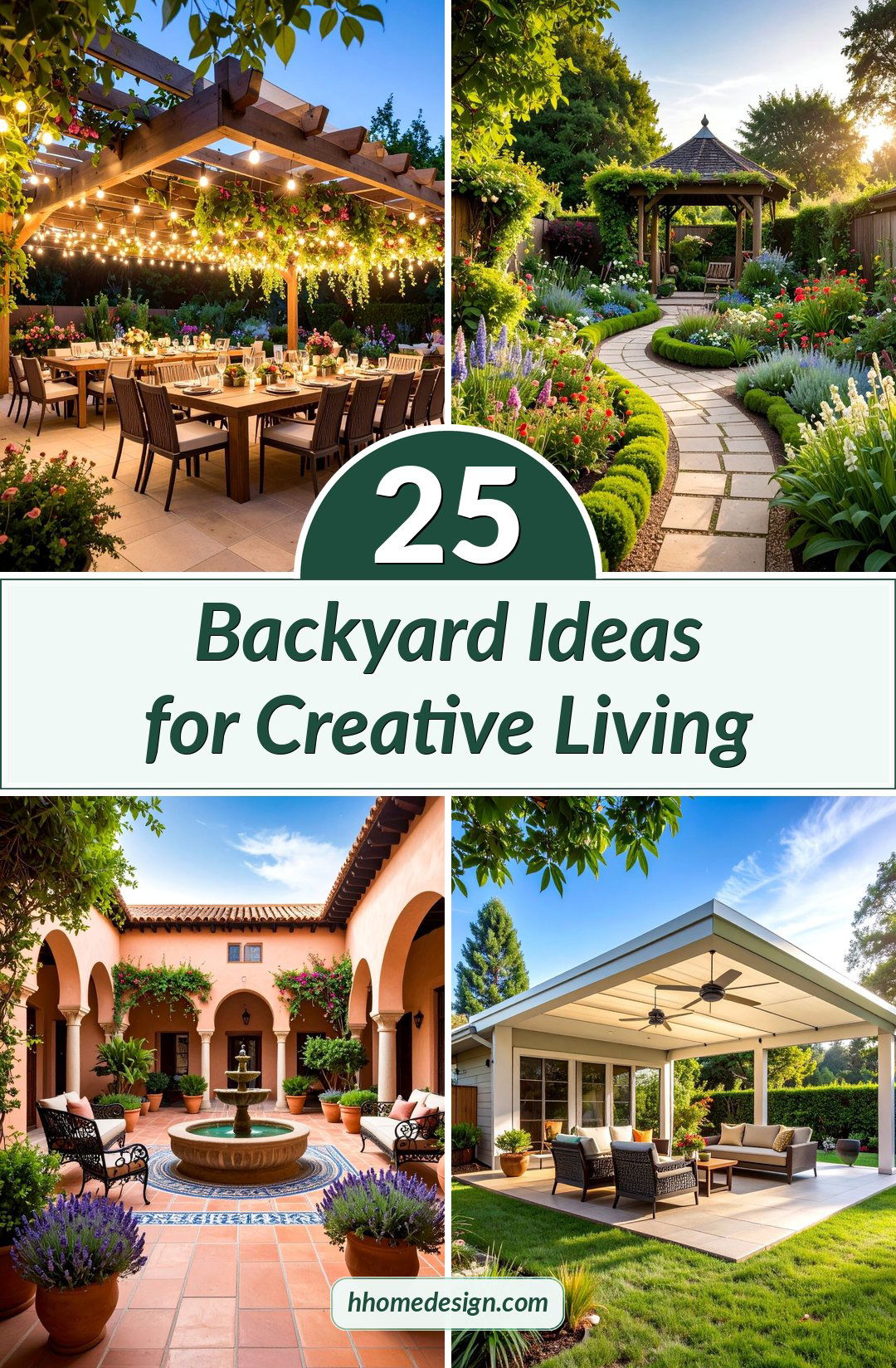25 Backyard Ideas for Creative Living