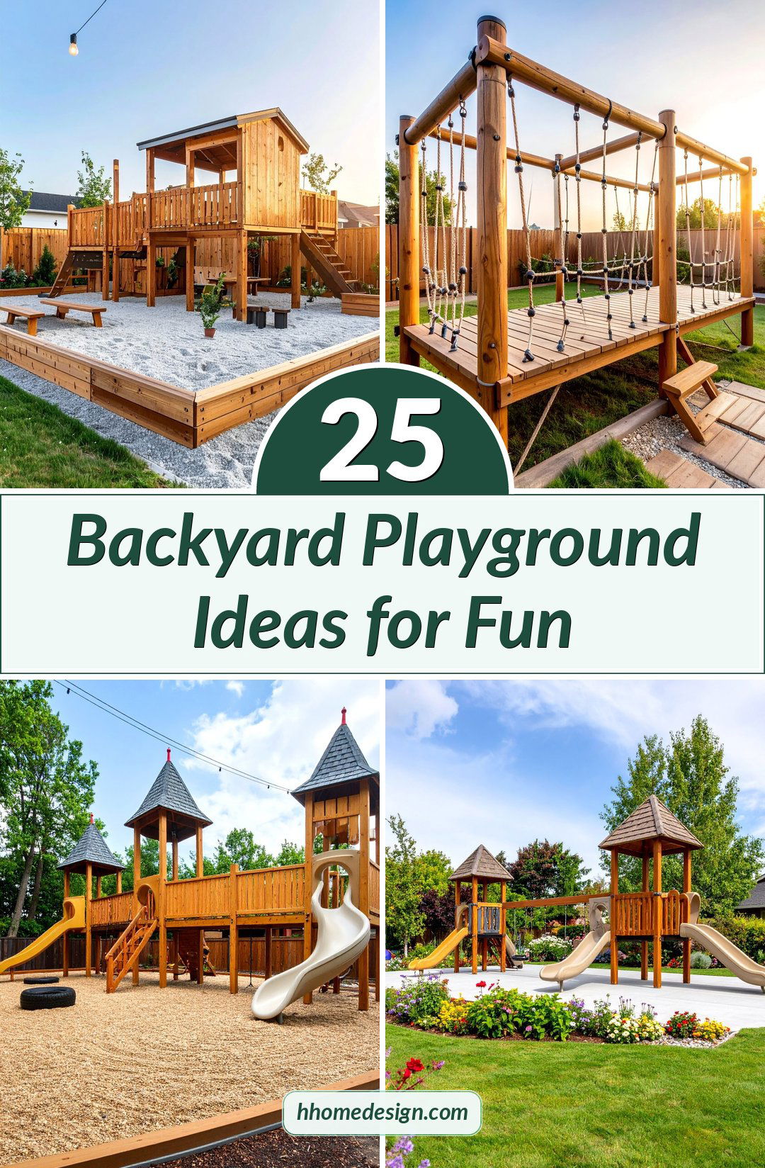 25 Backyard Playground Ideas for Fun