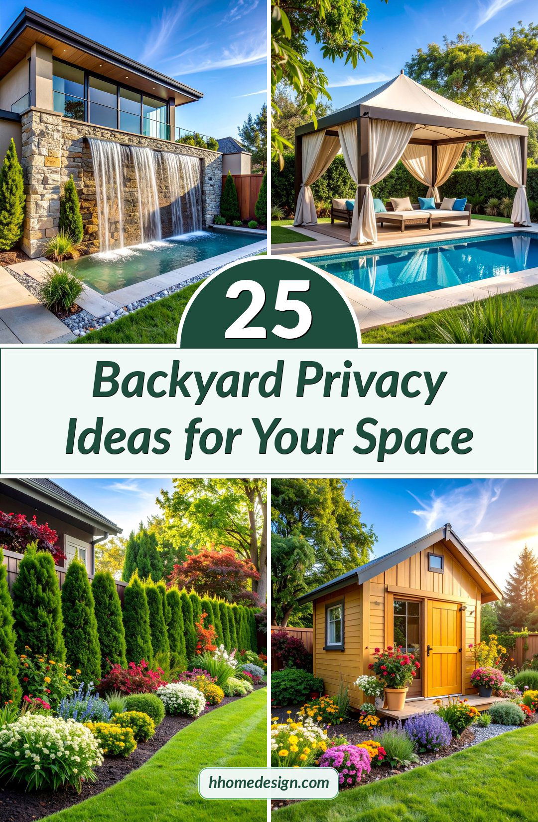 25 Backyard Privacy Ideas for Your Space