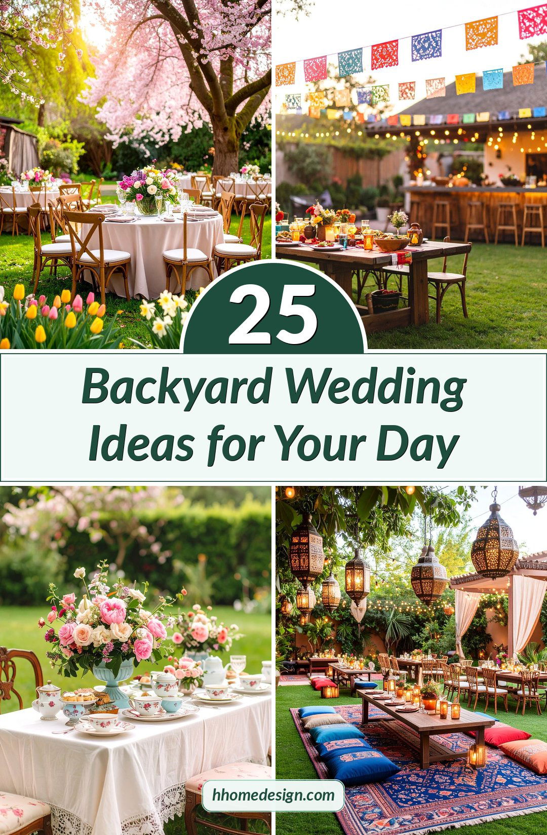 25 Backyard Wedding Ideas for Your Day