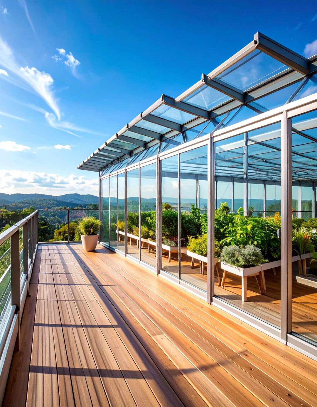 Balcony Greenhouse Extension - 25 Green Balcony Ideas