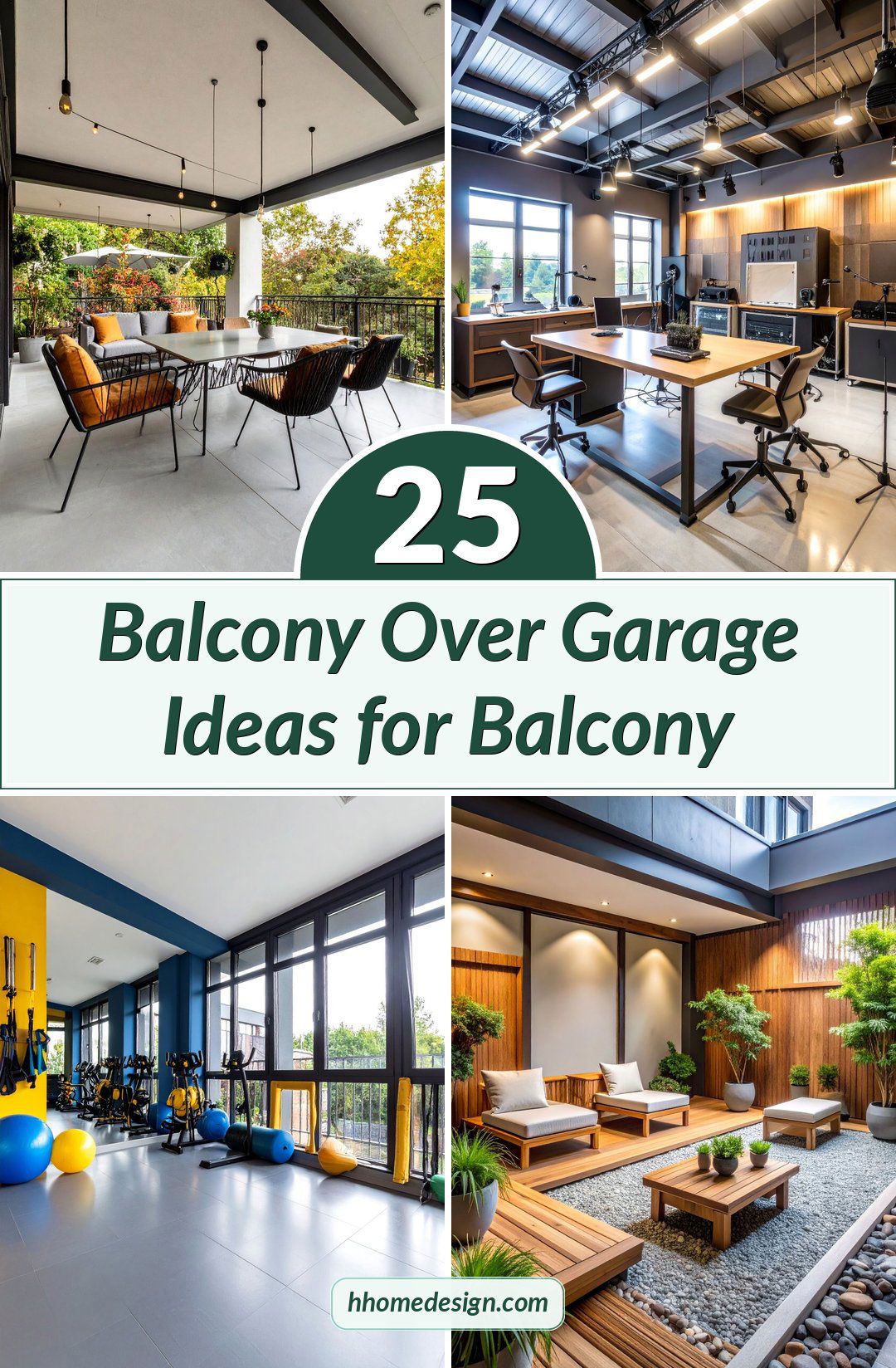 25 Balcony Over Garage Ideas for Balcony