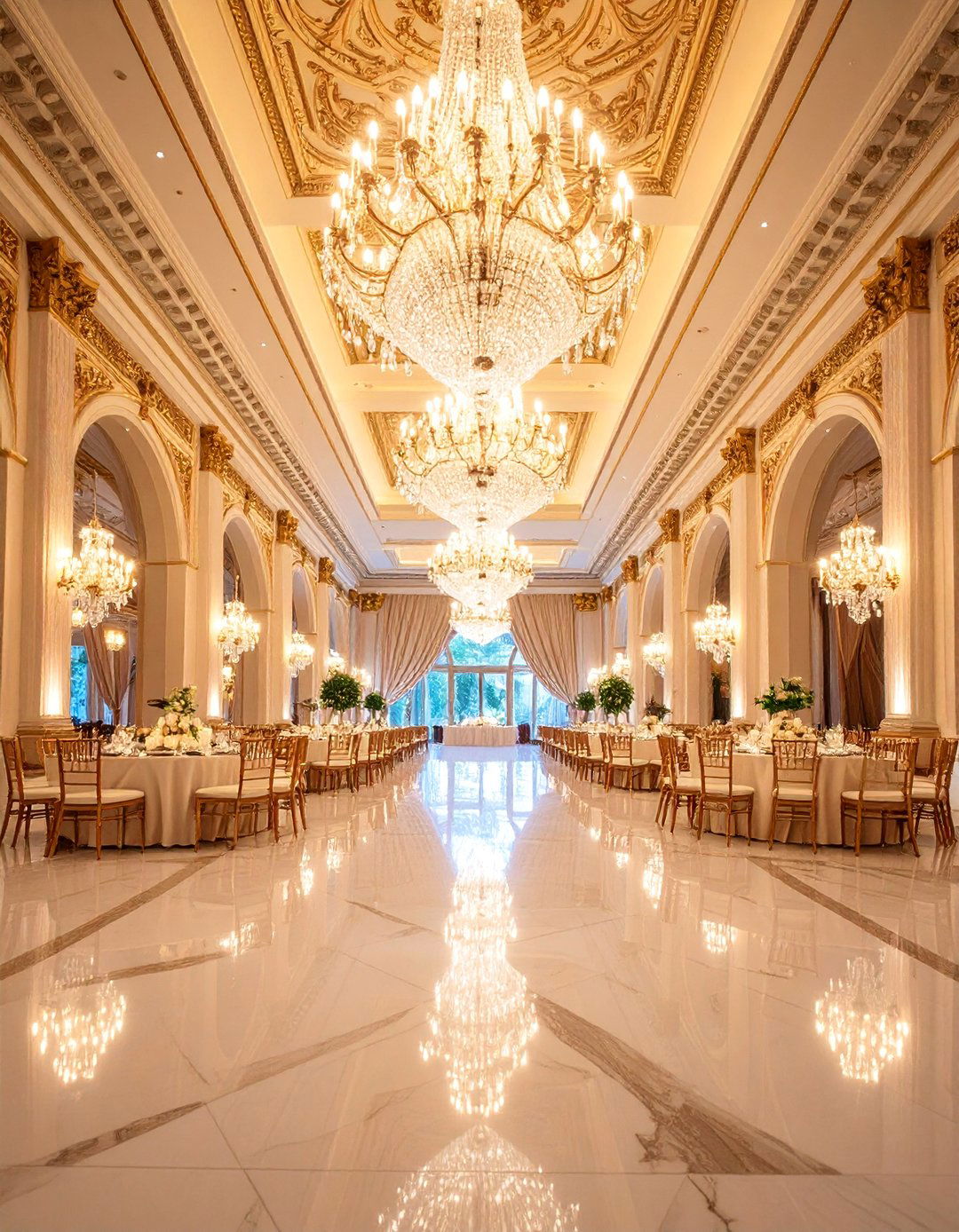 Ballroom Wedding Venue with Classic Elegance - 25 Wedding Venue Ideas