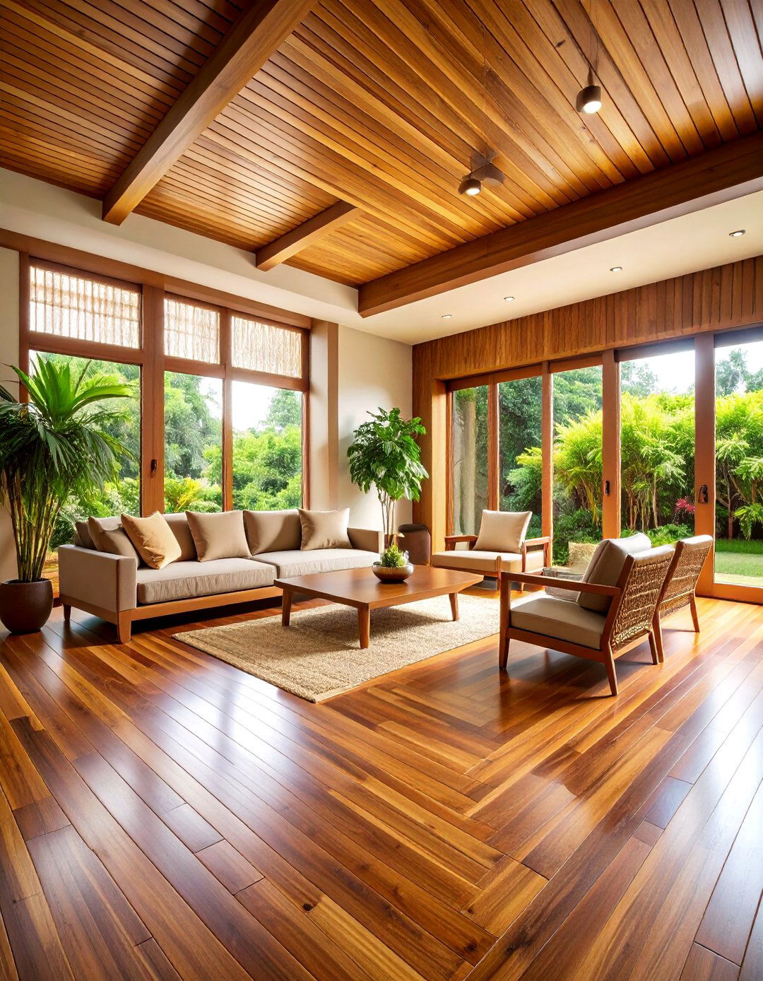 Bamboo Man Cave Flooring - 25 Man Cave Flooring Ideas