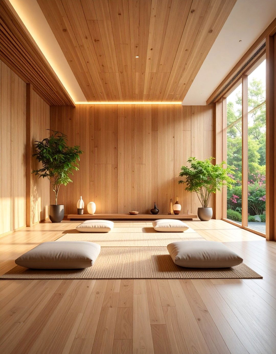 Bamboo Natural Wall Cladding - 25 Wall Covering Ideas
