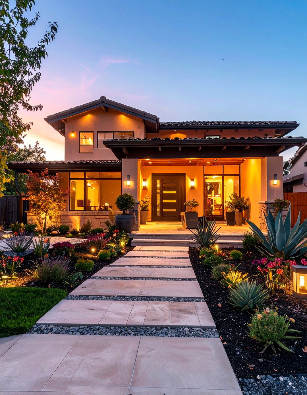 Bananas Foster Split Level Revival - 25 Yellow Exterior Home Ideas