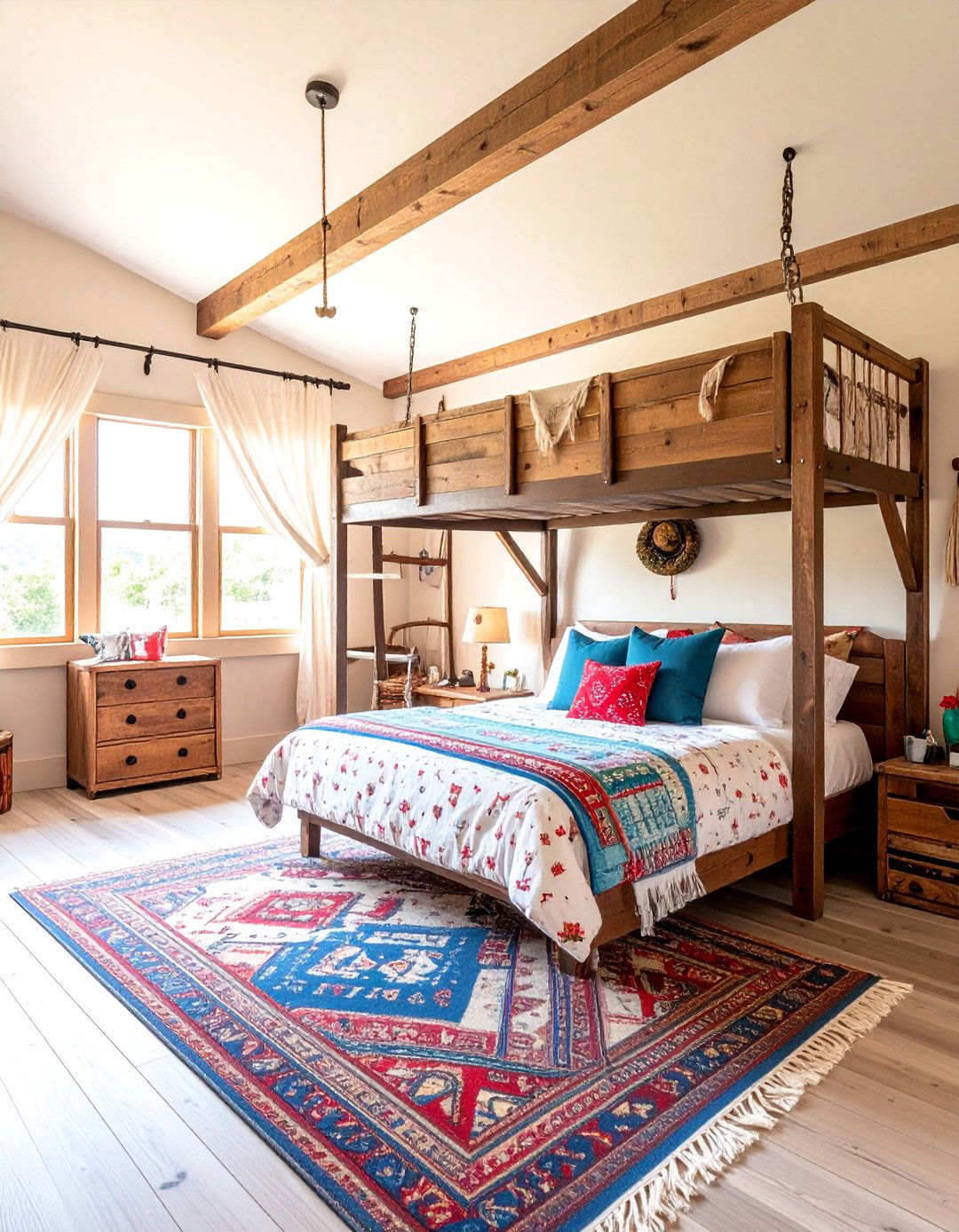 Bandana Pattern Kids Room - 25 Cowboy Room Decor Ideas