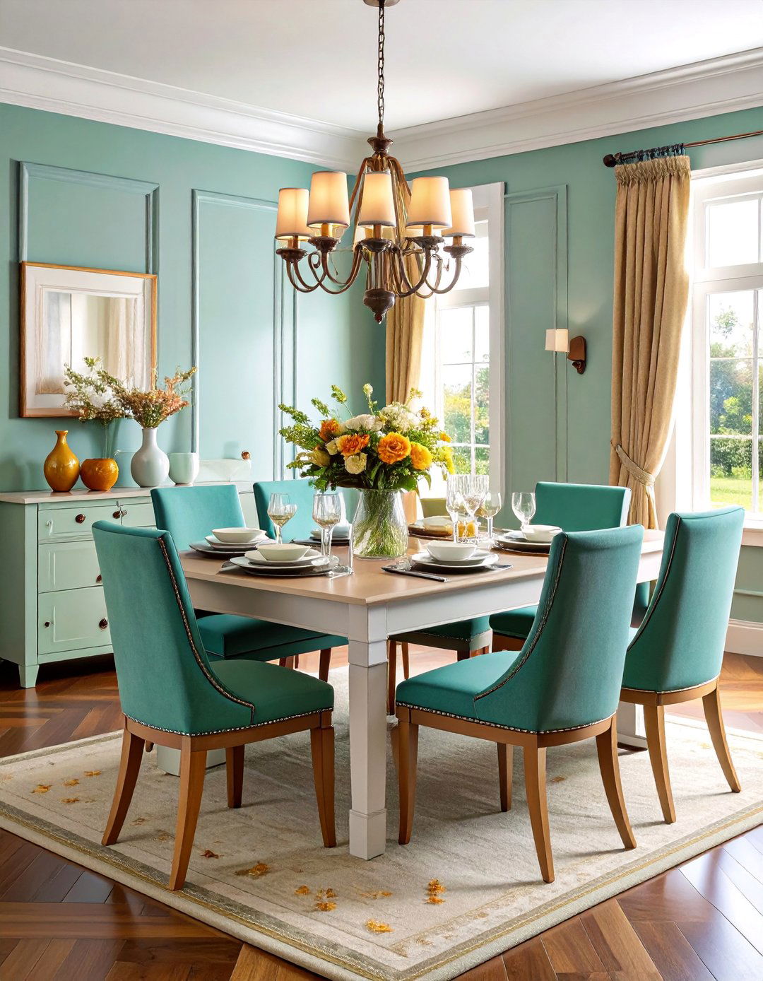 Banquette with Built In Table Storage - 25 Banquette Seating Ideas