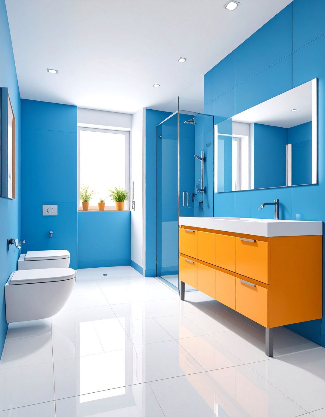 Bariatric Bathroom with Reinforced Accessibility Features - 25 Handicap Bathroom Ideas