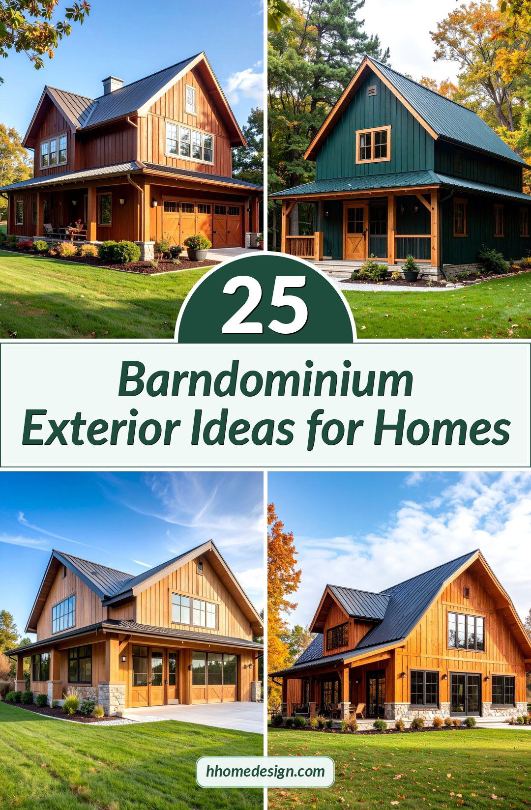 25 Barndominium Exterior Ideas for Homes