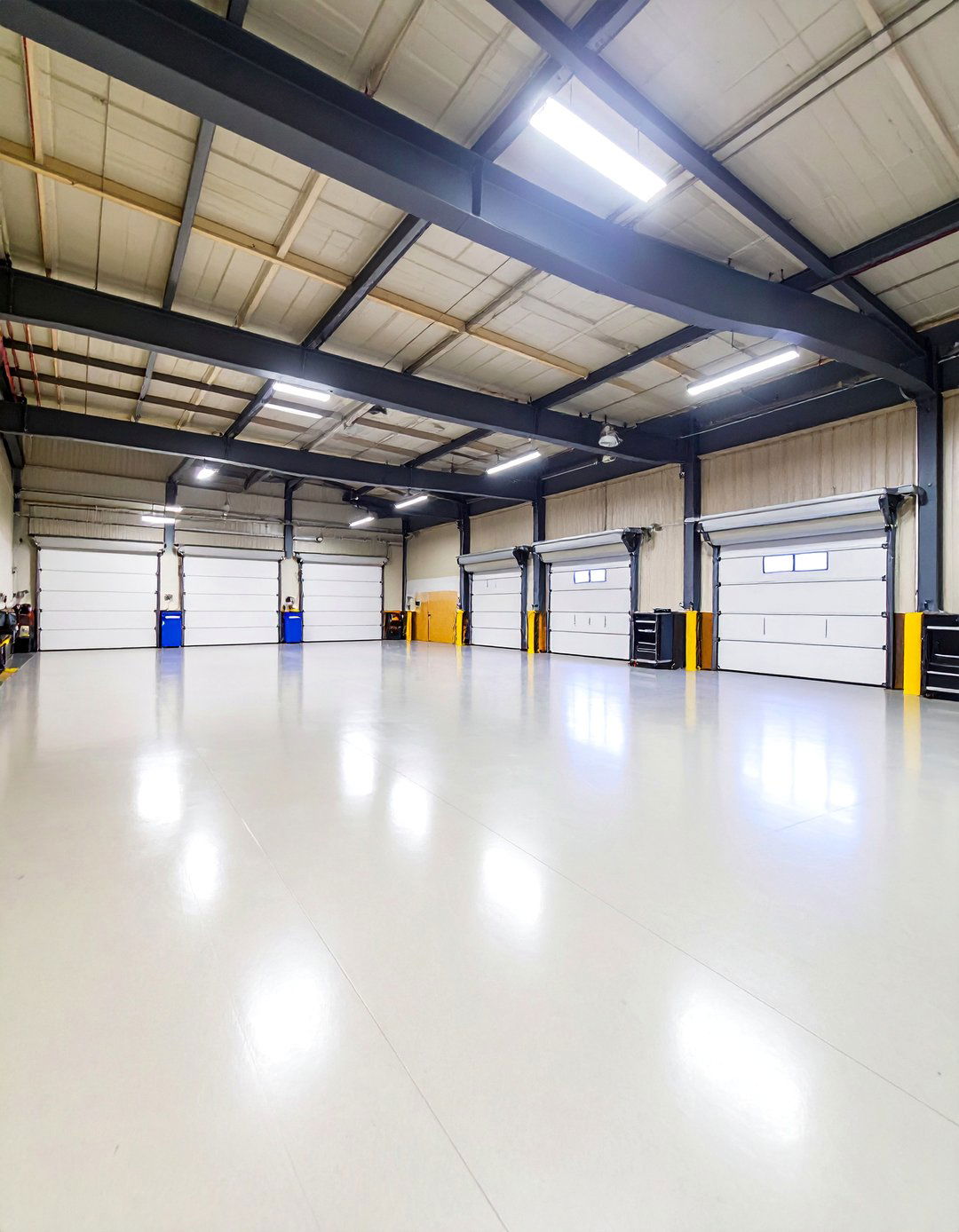 Barndominium Workshop Space with Garage Door Integration - 25 Barndominium Interior Ideas