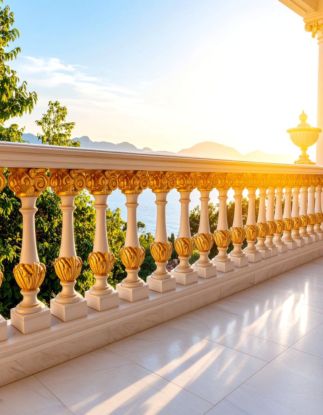 Baroque Style Ornamental Balcony Railing - 25 Wrought Iron Balcony Railing Design Ideas