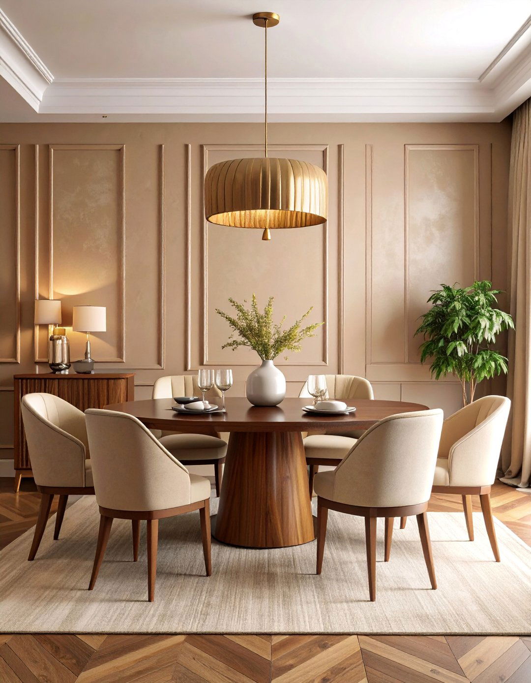 Bas Relief Panel Art Deco Dining Room - 25 Art Deco Dining Room Ideas