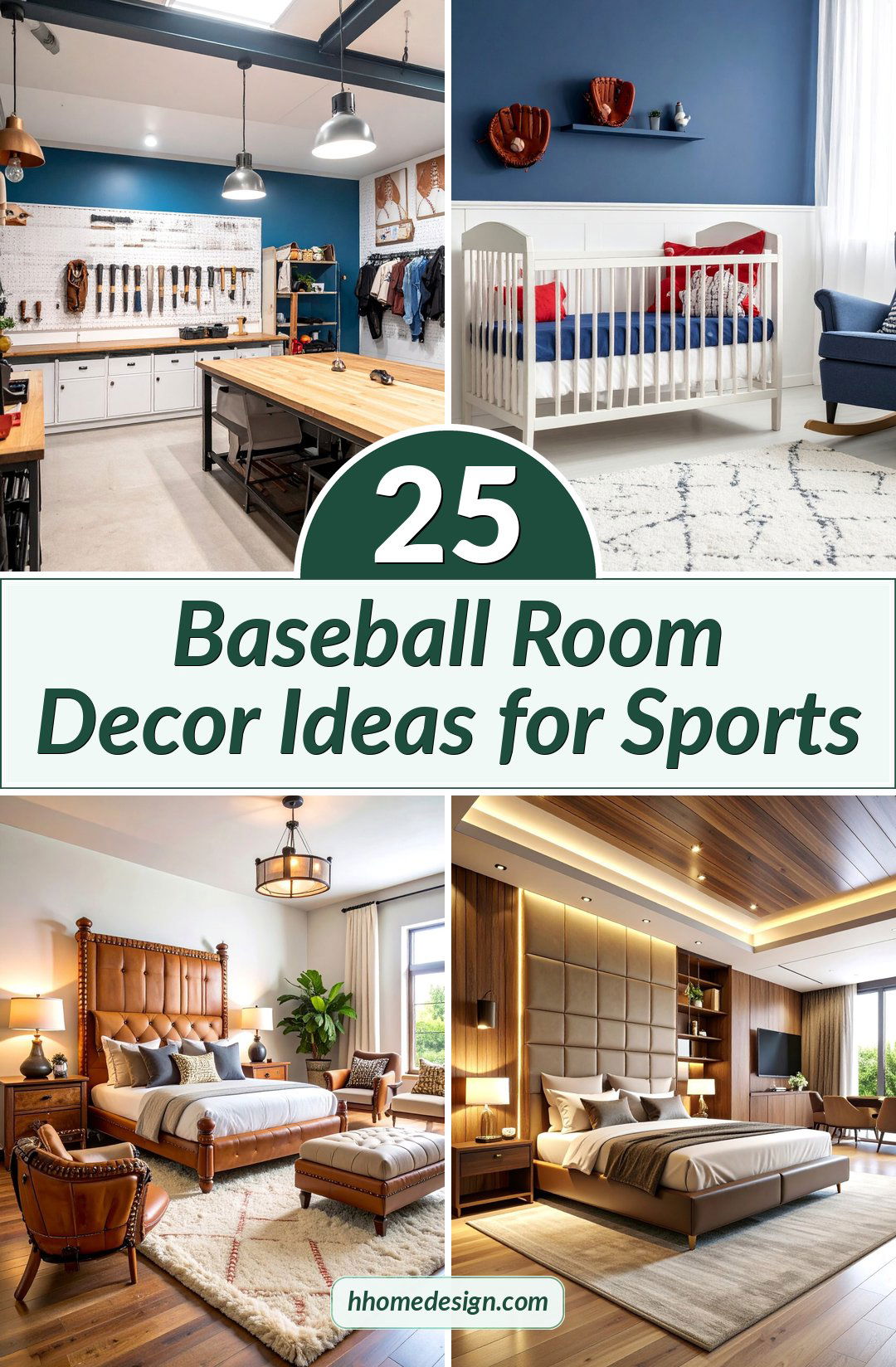 25 Baseball Room Decor Ideas for Sports