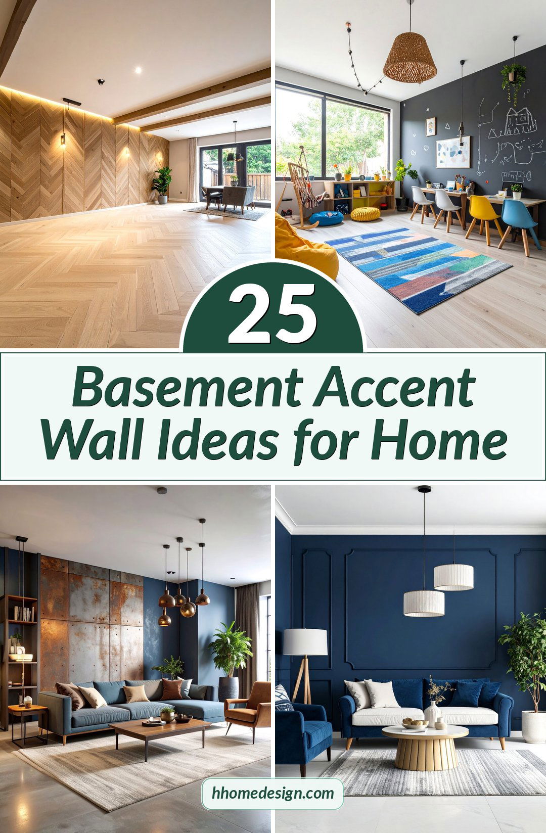 25 Basement Accent Wall Ideas for Home