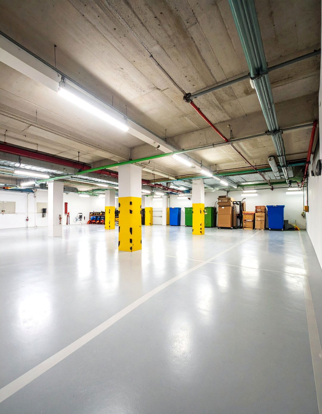 Basement Art Workshop with Controlled Environment - 25 Art Room Ideas