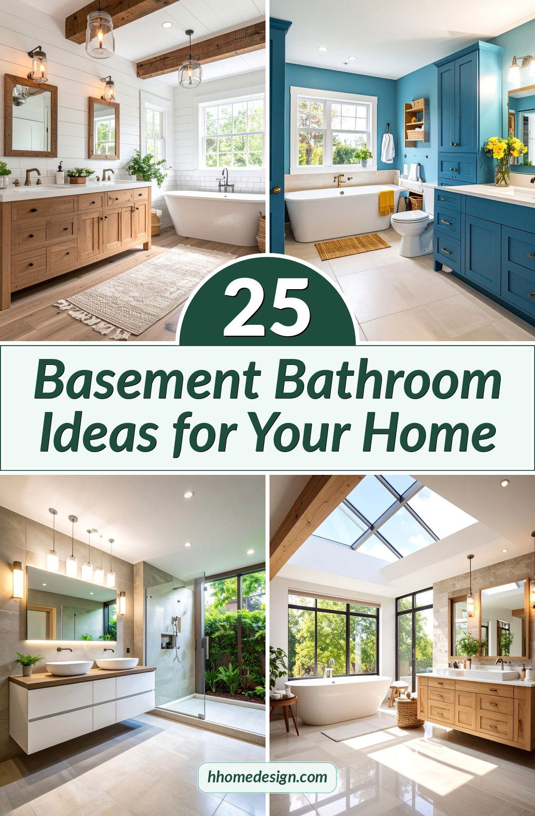 25 Basement Bathroom Ideas for Your Home