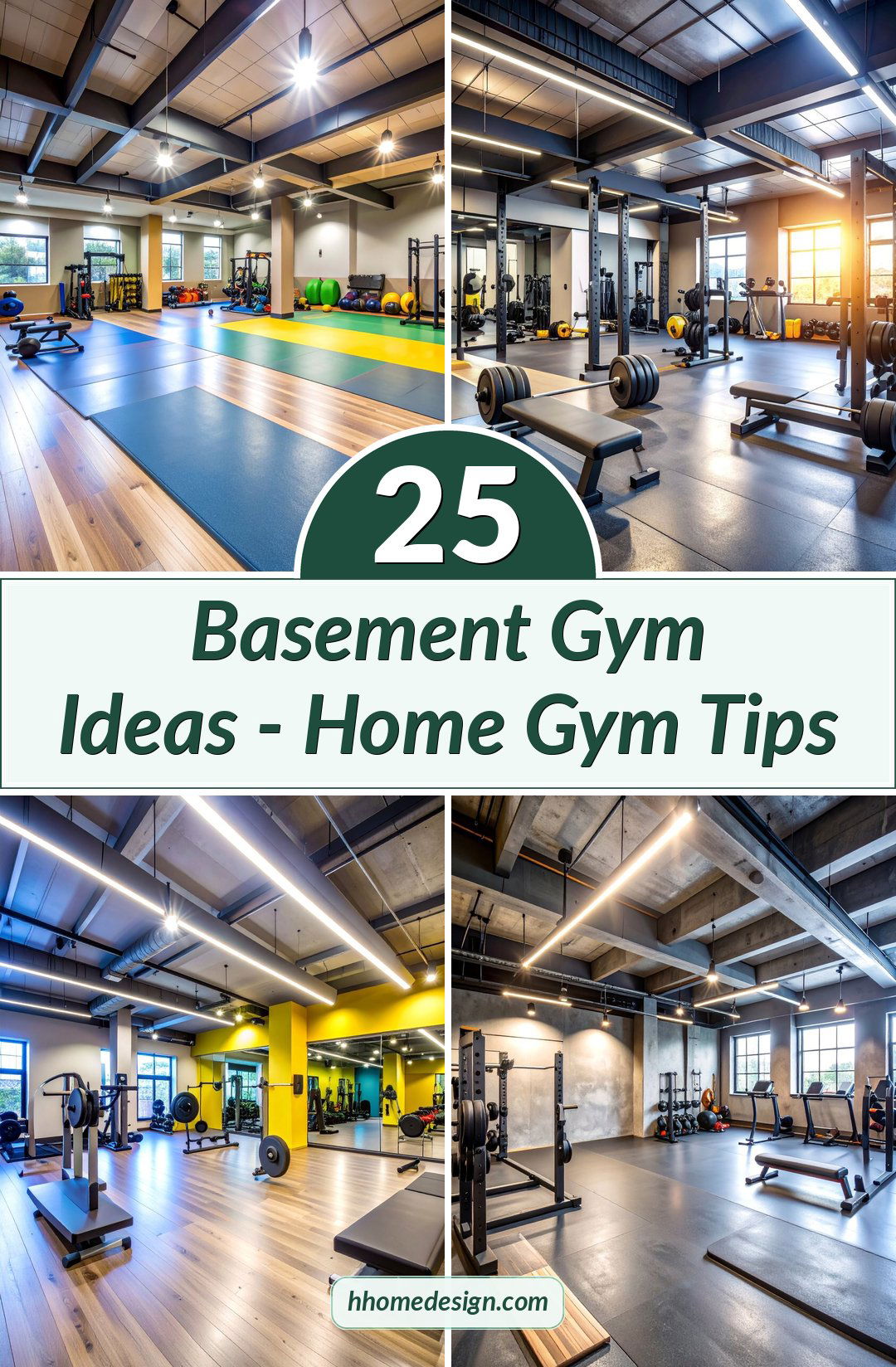 25 Basement Gym Ideas - Home Gym Tips
