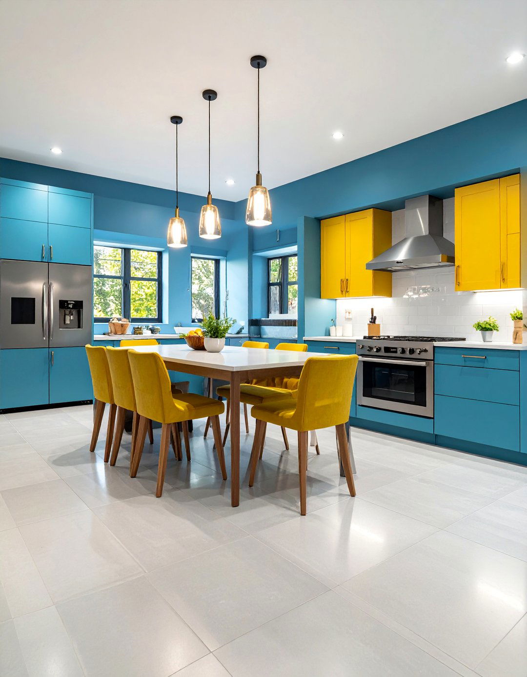 Basement Kitchen and Dining Area - 25 basement decorating ideas