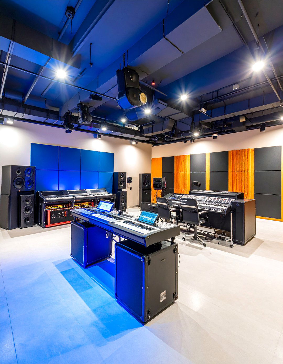 Basement Theater with Soundproof Acoustic Design - 25 Basement Home Theater Ideas