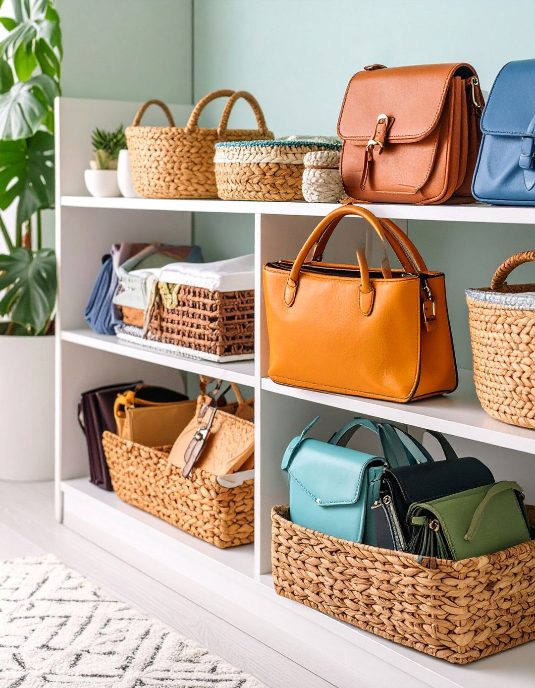 Basket Storage Collection - 25 Purse Storage Ideas