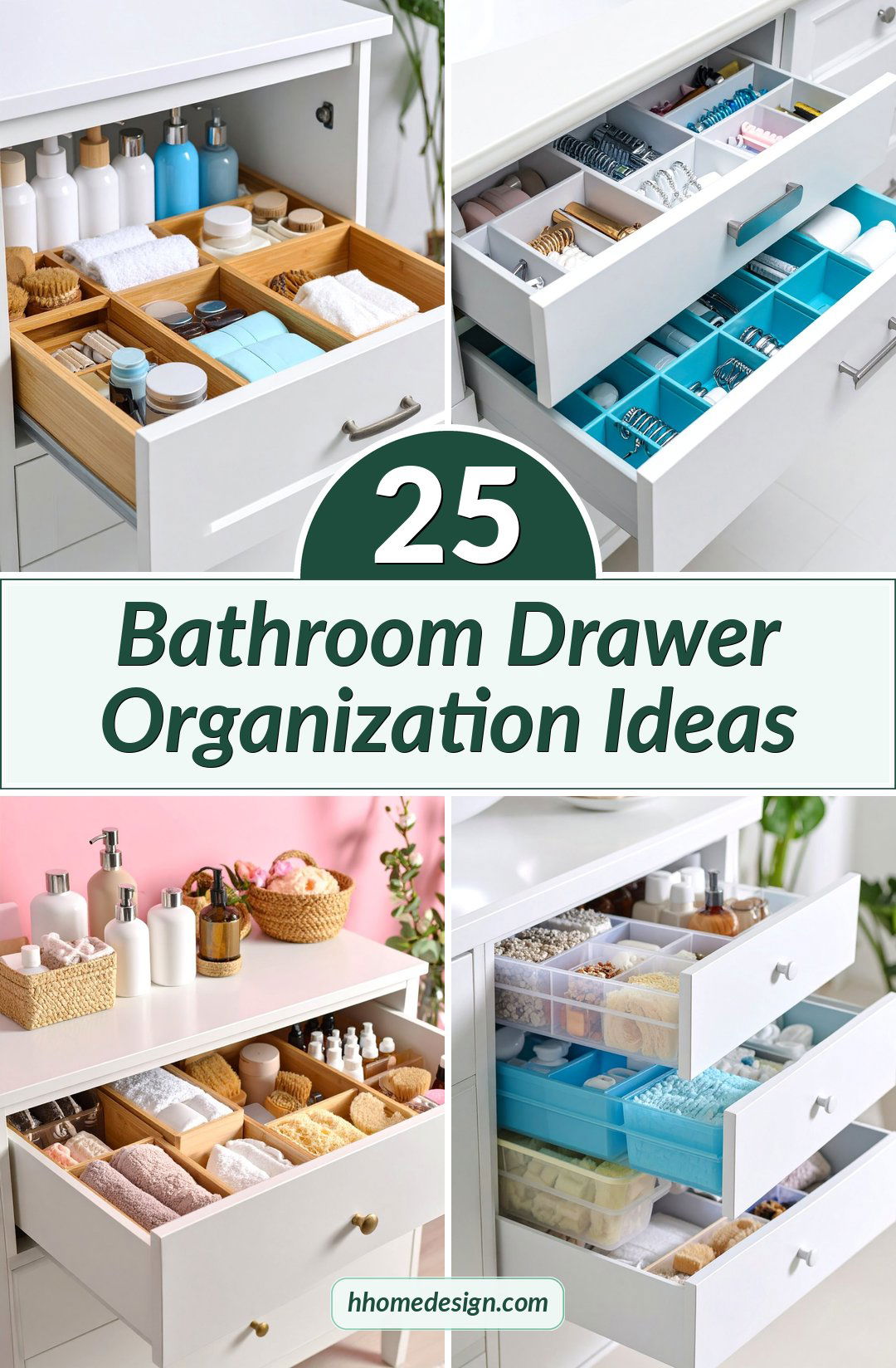 25 Bathroom Drawer Organization Ideas