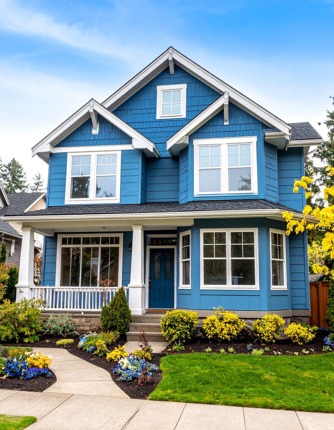 Bay Window Feature Design - 25 1980s House Exterior Ideas