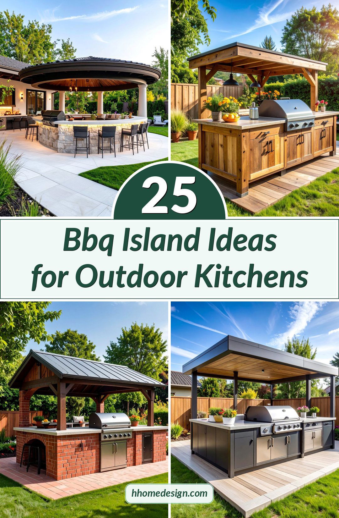 25 Bbq Island Ideas for Outdoor Kitchens