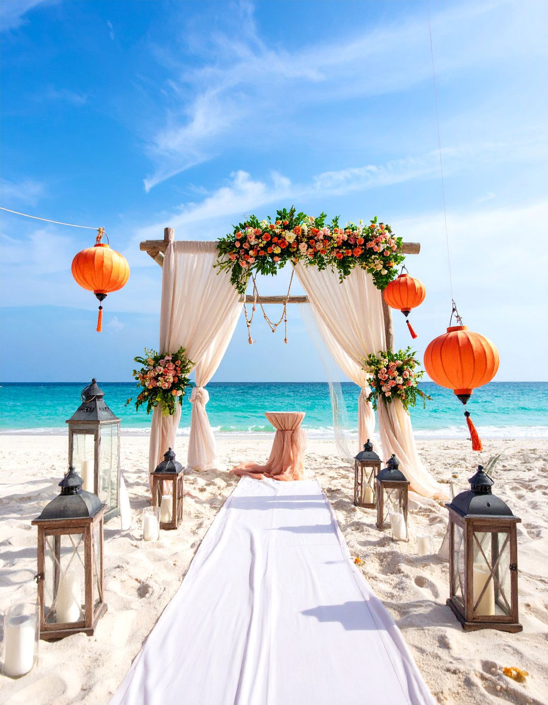Beach Boho Wedding with Driftwood and Seashell Details - 25 boho wedding ideas