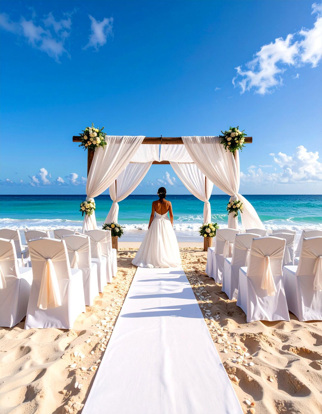 Beach Ceremony with Intimate Reception - 25 Small Wedding Ideas