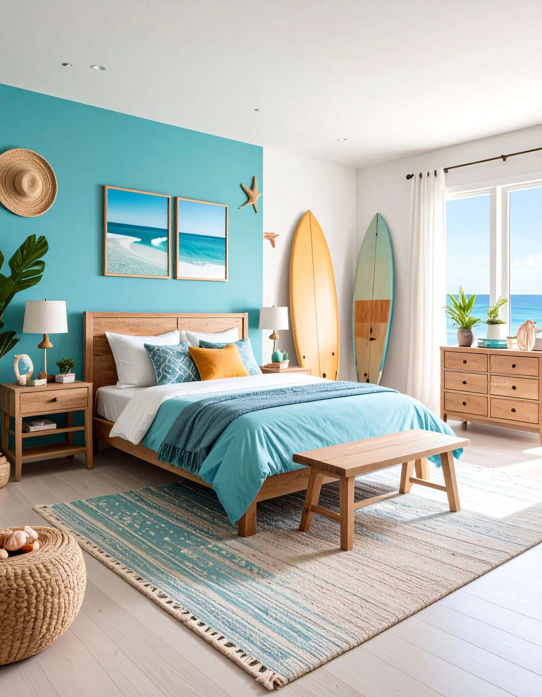 Beach Coastal Teen Bedroom - 25 Teen Bedroom Ideas