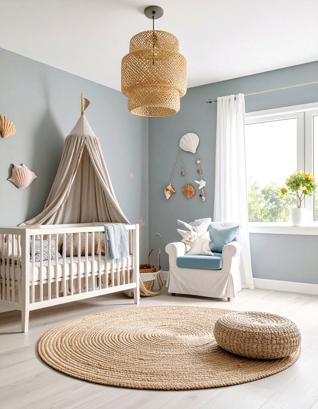 Beach House Casual Retreat - 25 Nautical Nursery Ideas