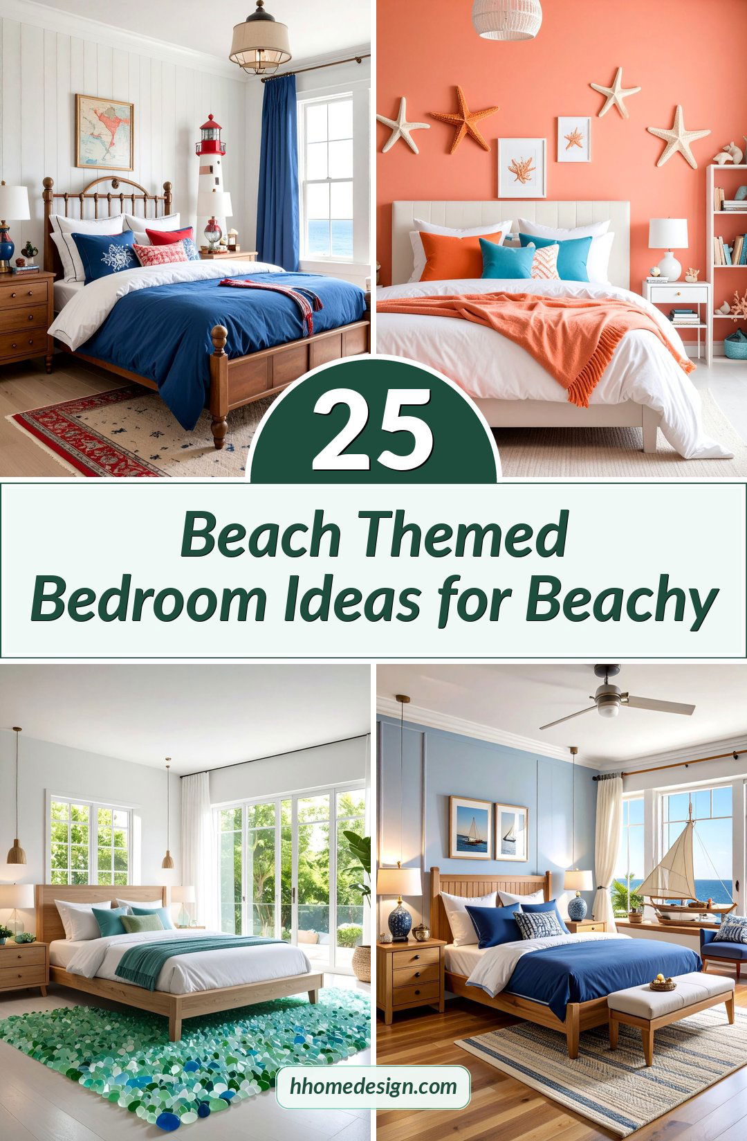 25 Beach Themed Bedroom Ideas for Beachy