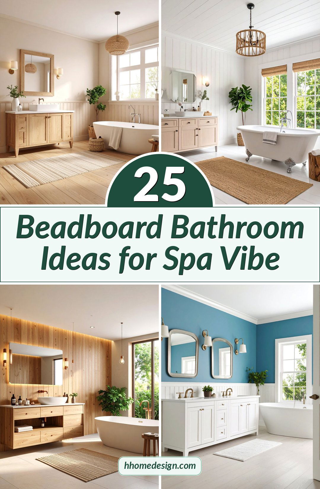 25 Beadboard Bathroom Ideas for Spa Vibe