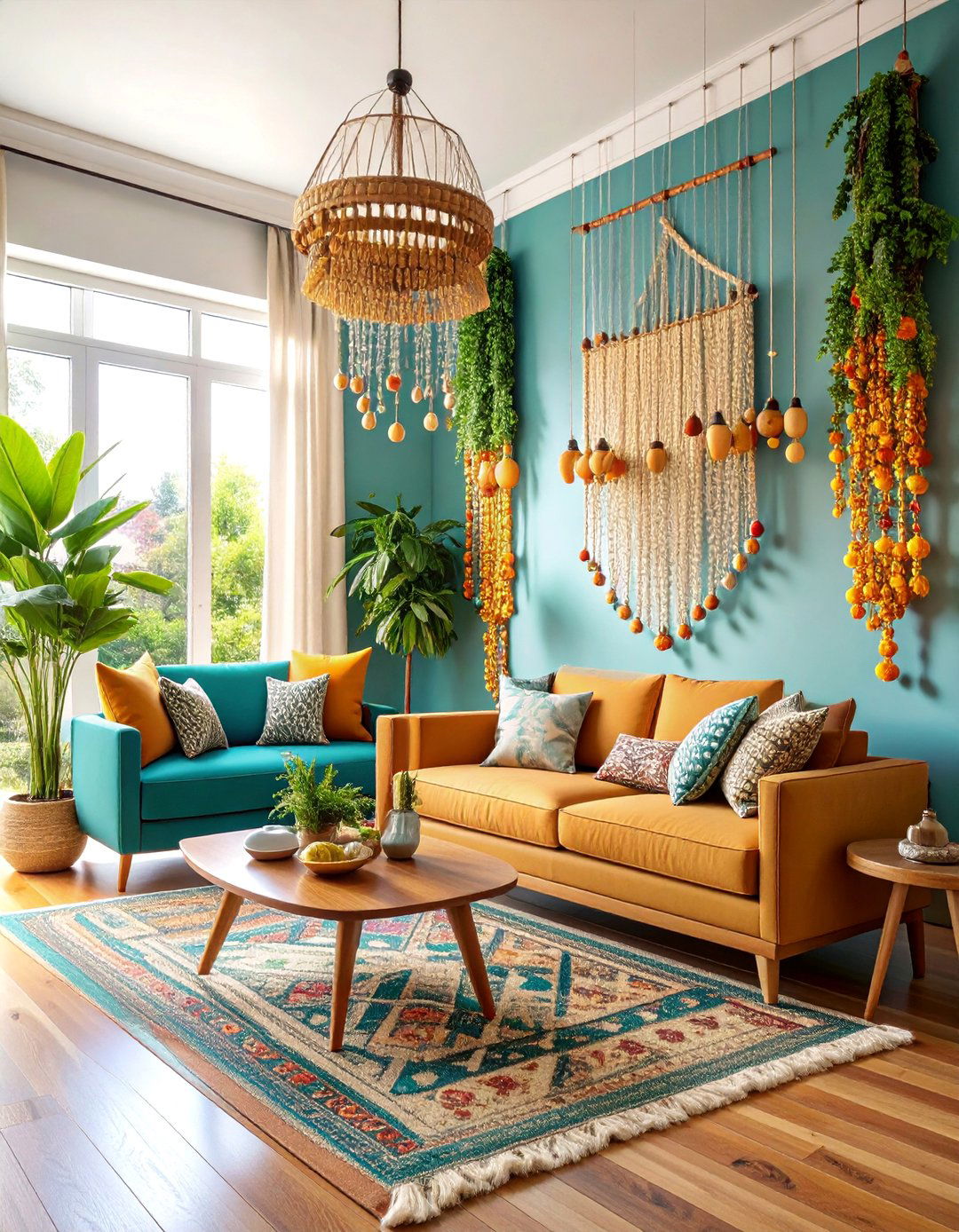 Beaded Curtain Room Divider - 25 Room Divider Ideas