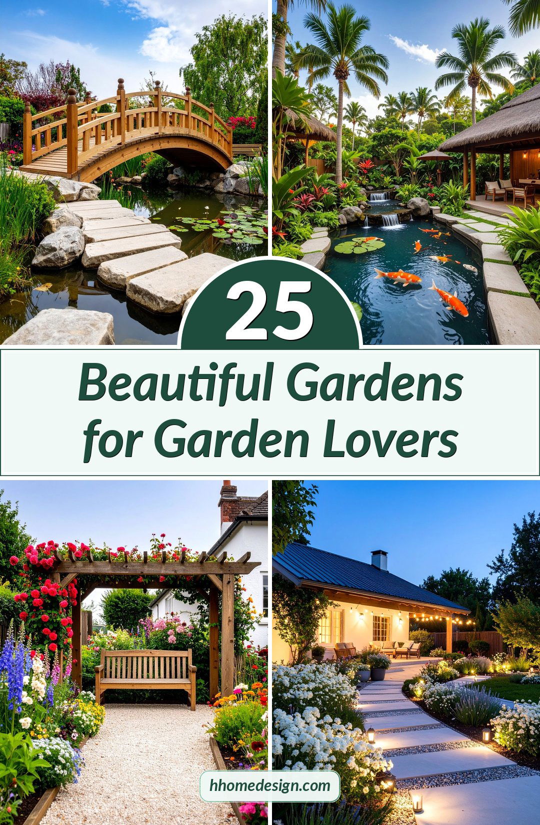 25 Beautiful Gardens for Garden Lovers
