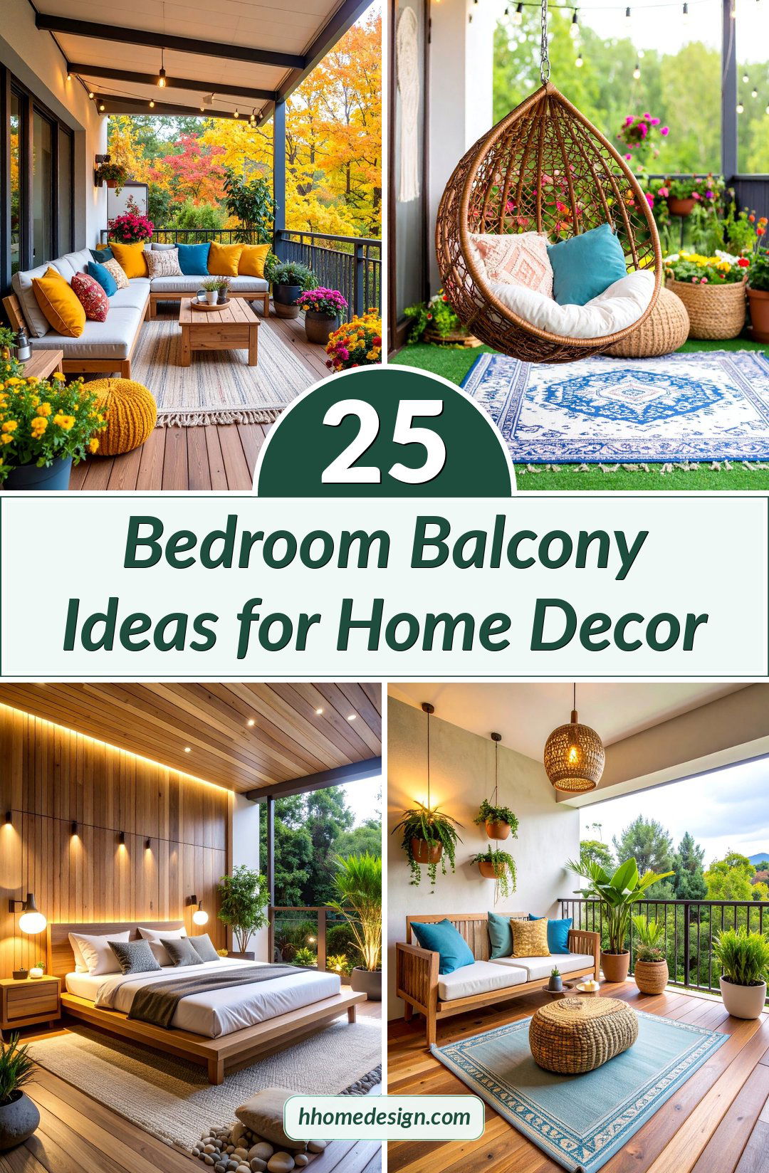 25 Bedroom Balcony Ideas for Home Decor