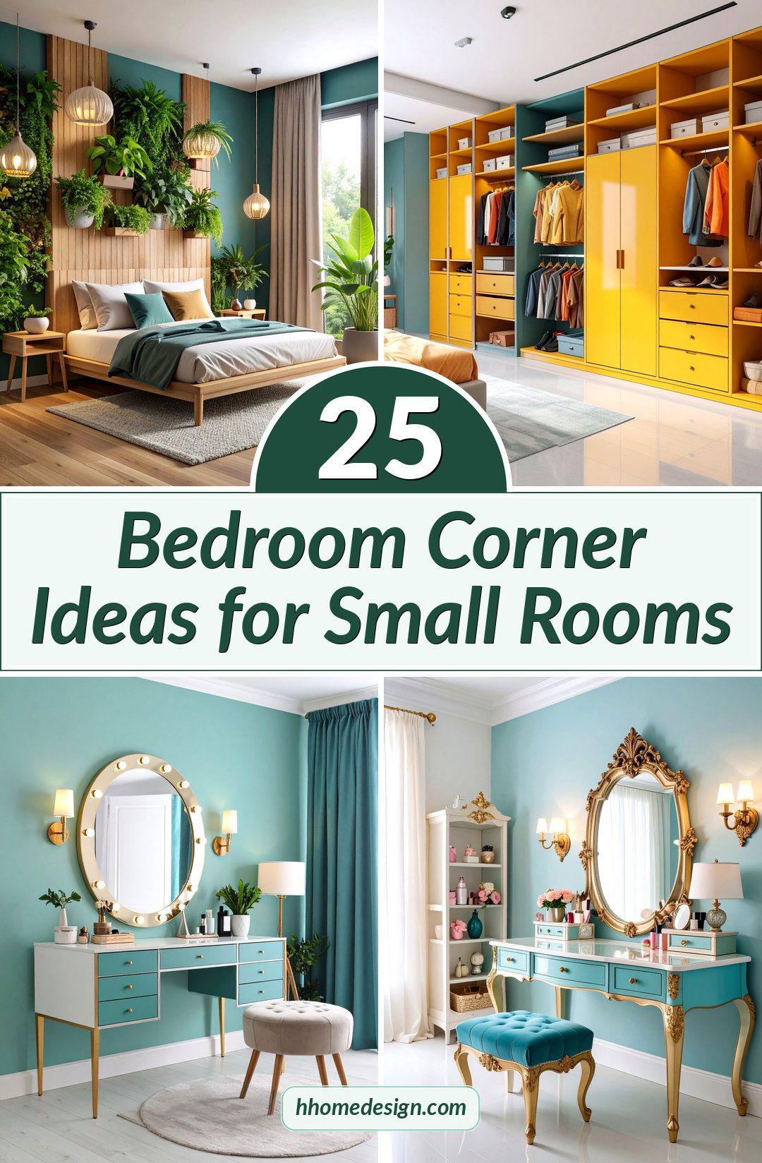 25 Bedroom Corner Ideas for Small Rooms